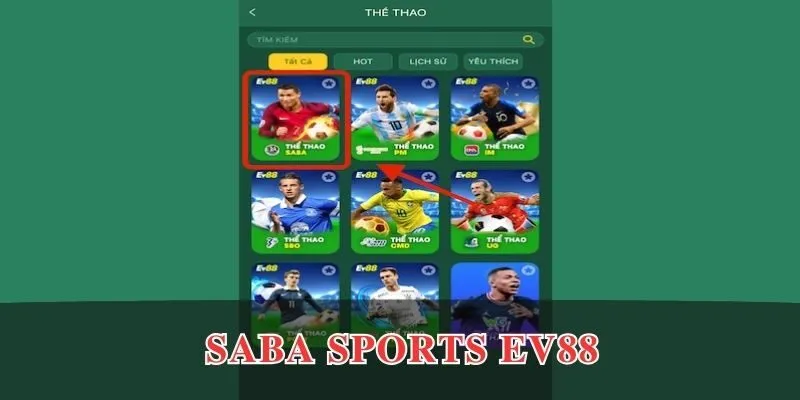 saba sports ev88