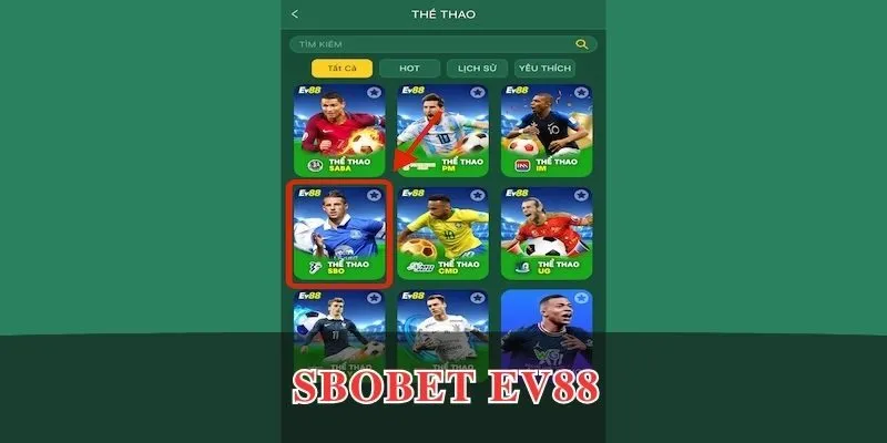 sbobet ev88