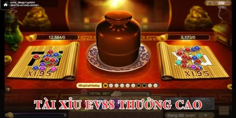 Tài Xỉu EV88 - Lắc Xí Ngầu Nhận Thưởng Chất 3 Tài xỉu EV88 trả thưởng cực cao